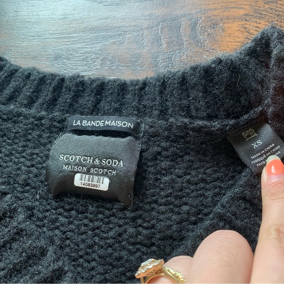 SCOTCH & SODA Fair Isle V Neck Sweater XS La Bande Maison - Picture 3 of 7